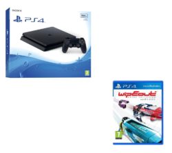 PLAYSTATION 4 PLAYSTATION 4 Slim & WipeEout: Omega Collection Bundle